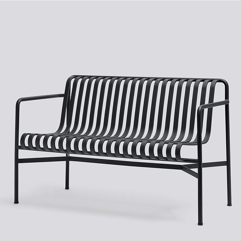 High end Outdoor Furniture Sofa Aluminum Bench