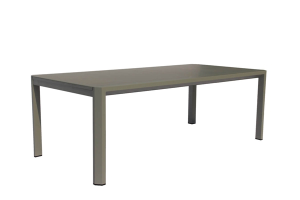 Modern ceramic outdoor extension table