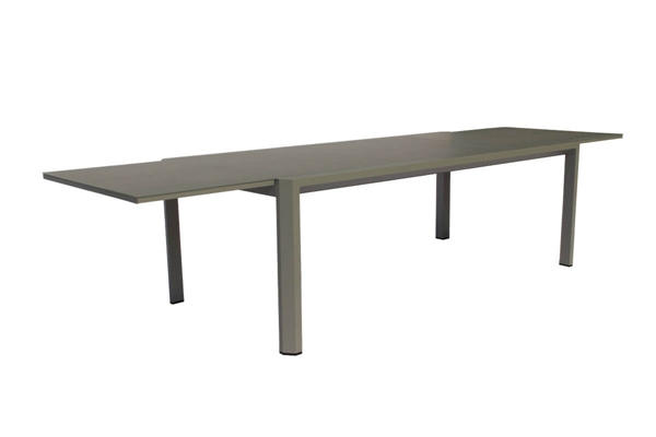 Modern ceramic outdoor extension table