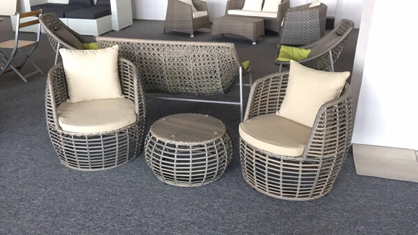 Popular selling balcony set rattan