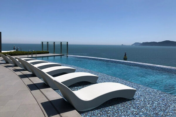 Outdoor Wicker Chaise Lounge|Sunloungers manufacturer China