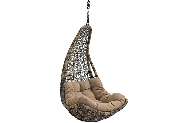 Cheap Hanging Chairs With Stand in Black