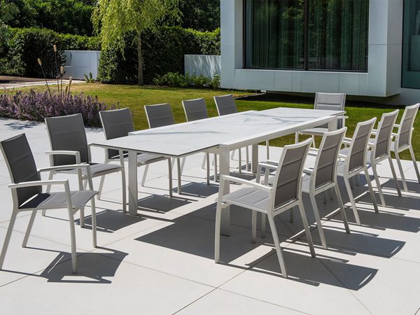 Extension Dining Table With Ceramic Glass