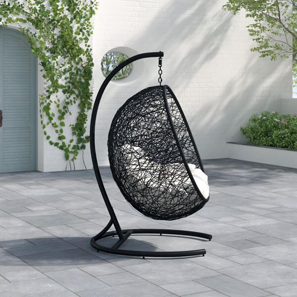 Hanging Egg Chair For Outdoor Indoor-King Arts