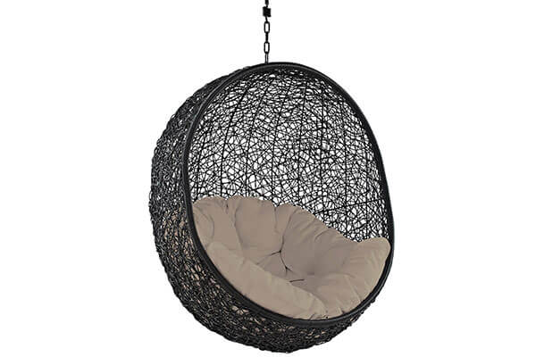 Hanging Egg Chair For Outdoor Indoor-King Arts