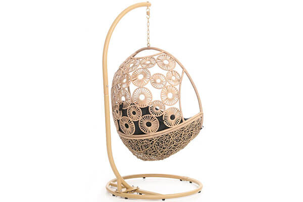 Outdoor Swing Chair Wicker With Stand