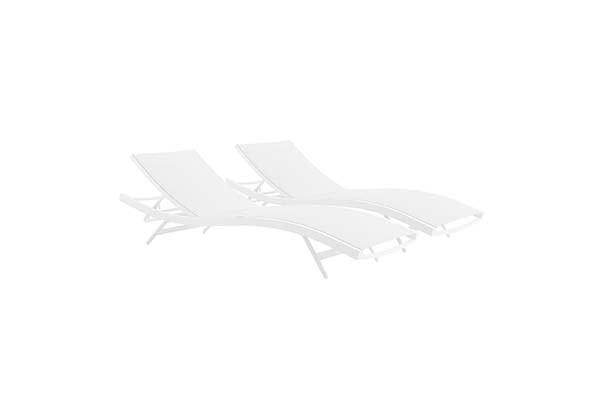 Outdoor Double Chaise Lounge For Pool