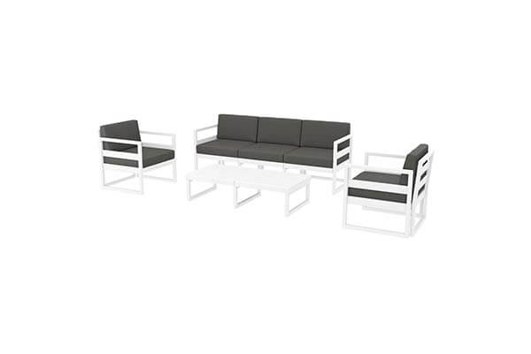 White Aluminum Patio Furniture