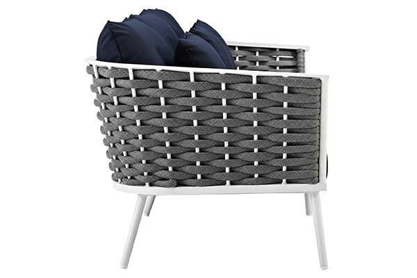 Outdoor Lounge Furniture Set With Rope