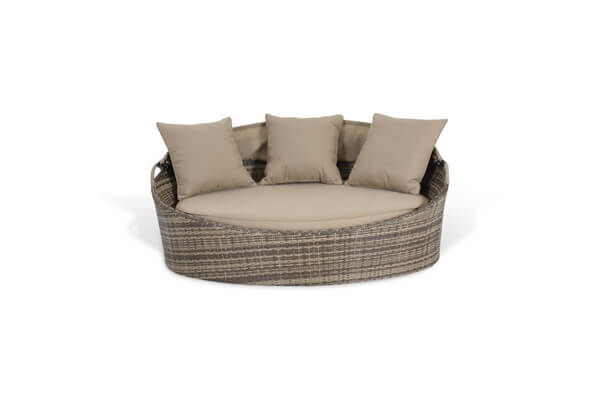 Rattan Outdoor Daybed With Canopy