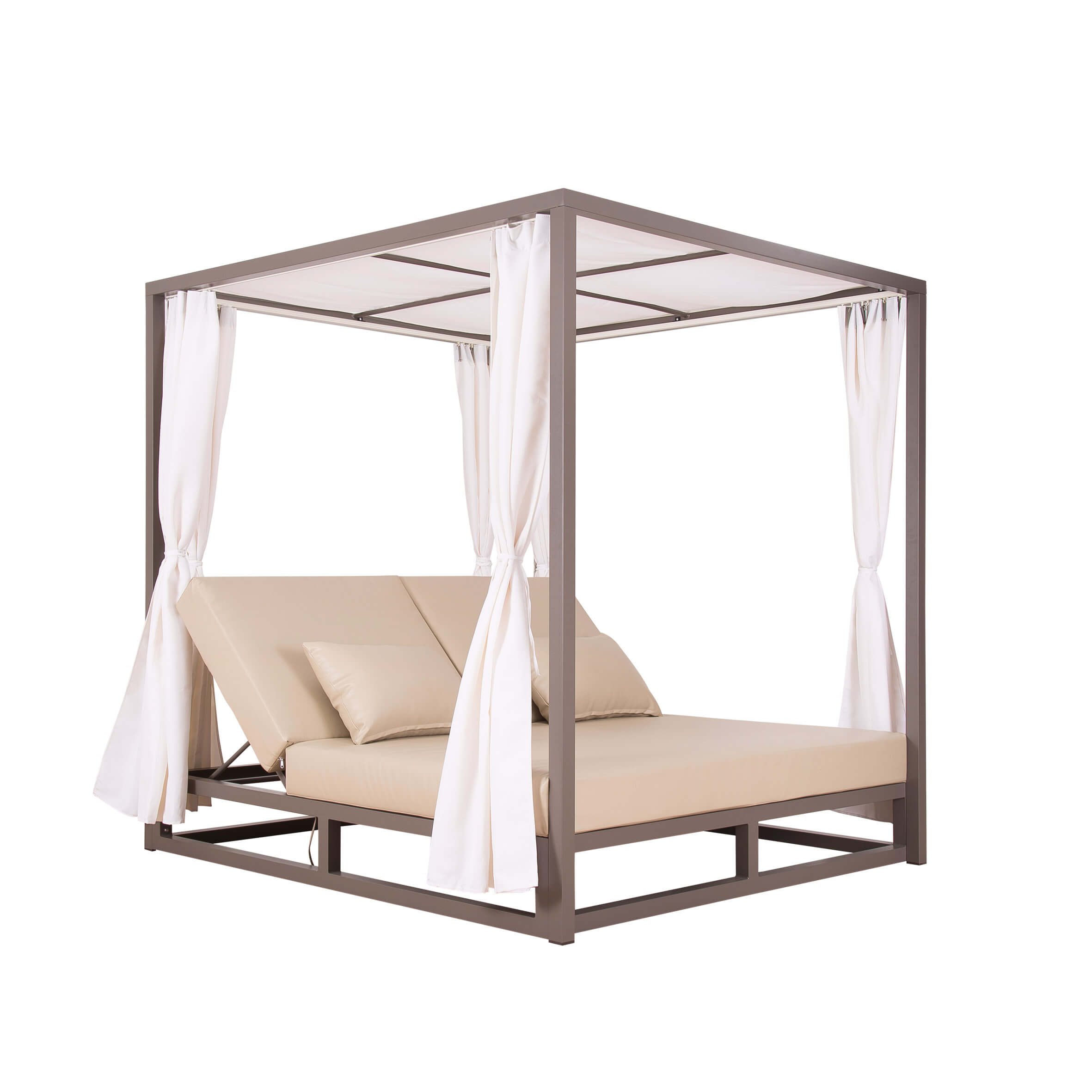 Modern aluminum outdoor daybed made in China