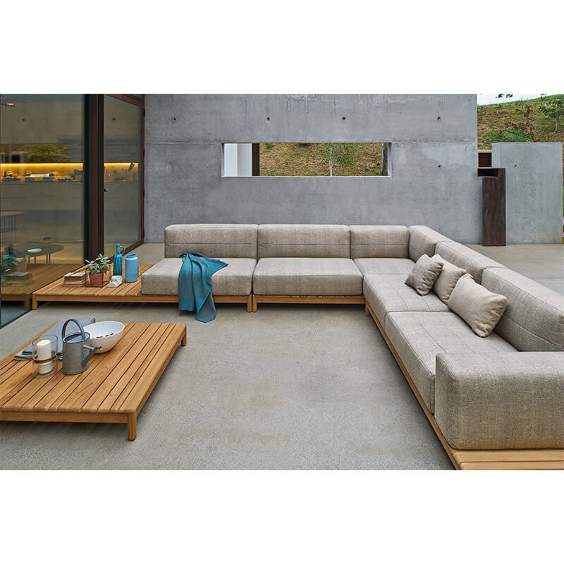 Teak outdoor furniture|Teak outdoor sectional modular sofa designs