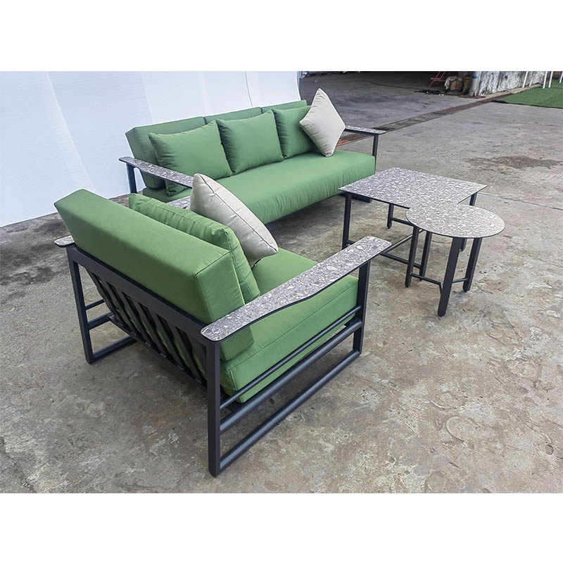 China aluminium garden furniture manufacturers|Exterior furniture outdoor sofa set design Foshan