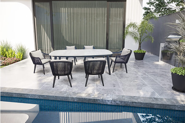 China outdoor furniture restaurant table and chairs|Hotel outdoor furniture custom-made supplier