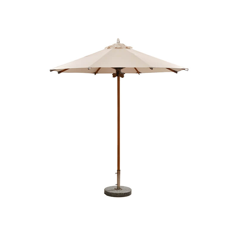 High quality round teak patio umbrella|wooden umbrellas