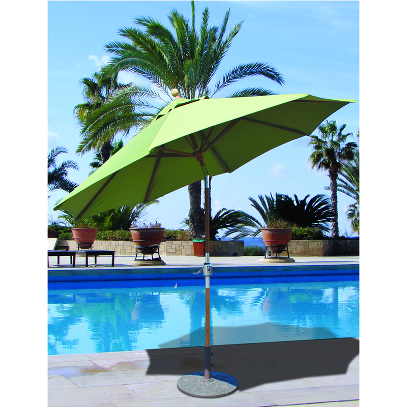 High quality round teak patio umbrella|wooden umbrellas