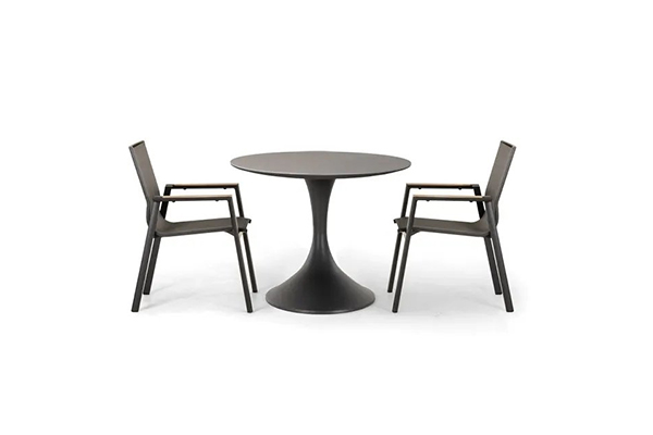 Luxury outdoor round dining set table wholesale in Islas Canarias Spain