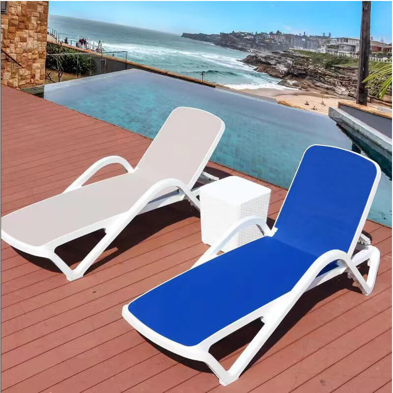 China’s Wholesale Sling Plastic Resin Chaise Lounge, 30 lbs.